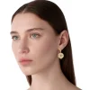 18K SOLE MANDALA EARRINGS