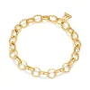18K TEMPLE CONVERTIBLE CHARM BRACELET