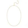 18K WHITE SAPPHIRE CHAIN